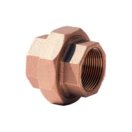 Merit Brass 1 In. Lead Free Brass Union - FNPT - 125 PSI - Import XNL187-16